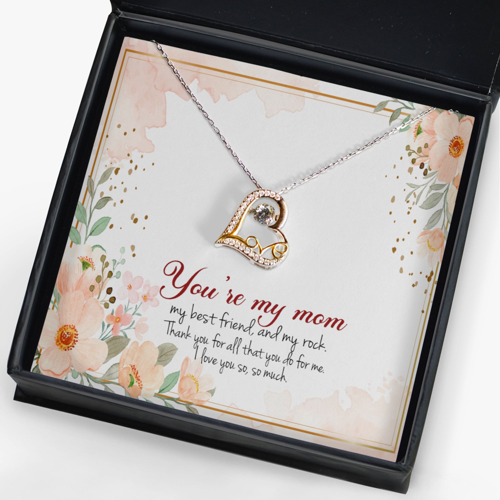 Best Gift For Mother Day You Are My Mom Love Dancing Necklace