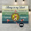 Personalized Photo upload-  Canvas - Awayls in my Heart - XT-TNA