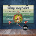 Personalized Photo upload-  Canvas - Awayls in my Heart - XT-TNA