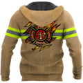 Customize Name Firefighter Hoodie For Men And Women