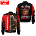 Customize Name Firefighter 3D All Over Printed Unisex Shirts