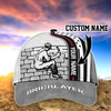 Custom Name Bricklayer Classic Cap