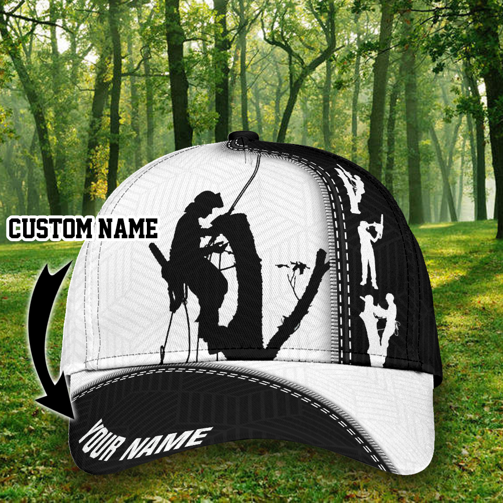 Custom Name Trendy Arborist Cap