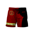 Customize Name Firefighter 3D All Printed Hoodie For Men And Women