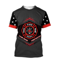 Customize Name Firefighter Hoodie For Men And Women