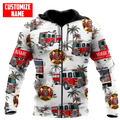 Customize Name Firefigher Hoodie For Men And Women