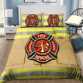 Strong Firefighter Coat Bedding Set