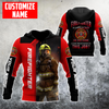 Customize Name Firefighter 3D All Over Printed Unisex Shirts