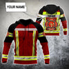 Customize Name Firefighter Hoodie For Men And Women